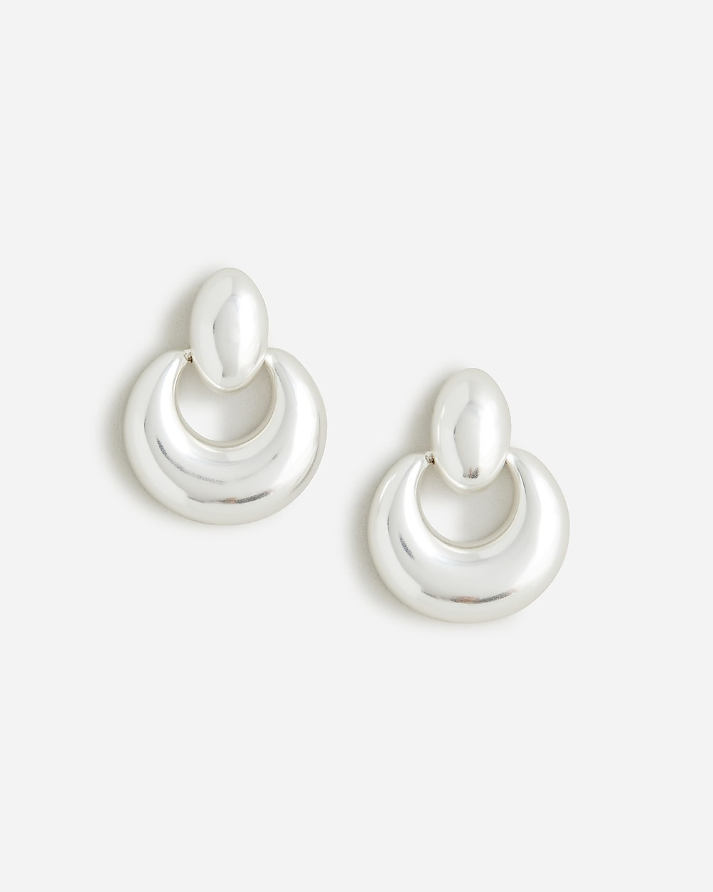 Door knocker drop earrings | J. Crew US
