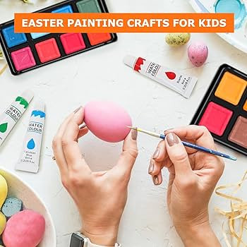 Soucolor Acrylic Paint Brushes Set, Easter Basket Stuffers, 20Pcs Round Pointed Tip Artist Paintb... | Amazon (US)