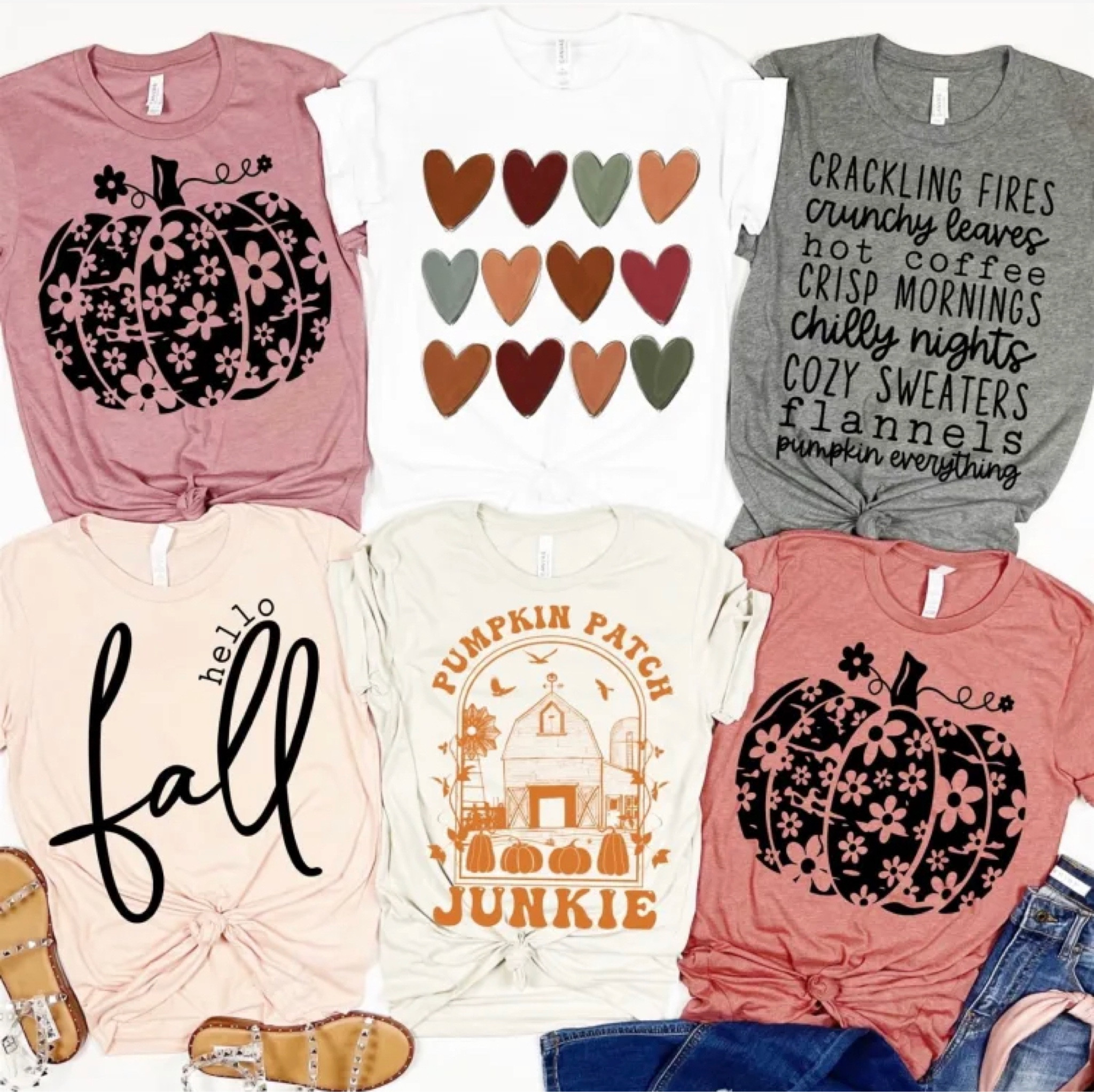 Fall tshirts 

#LTKunder50 #LTKstyletip #LTKSeasonal