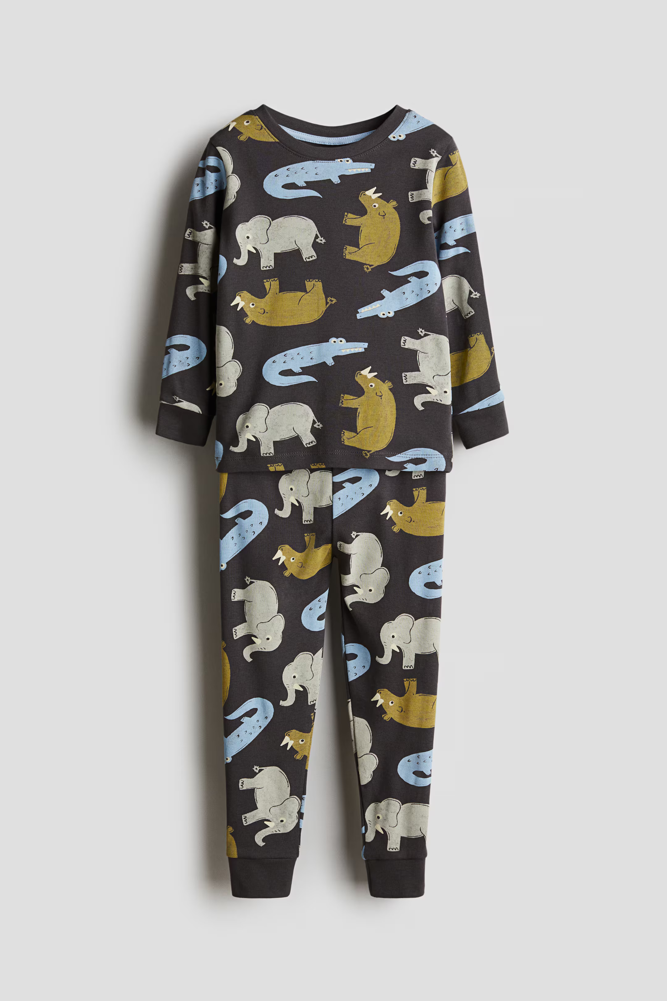 Snug Fit Cotton Jersey Pajamas | H&M (US + CA)
