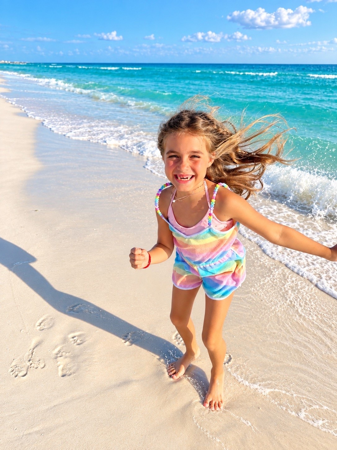 Cutest colorful beach pieces for my little girl. ☀️👙

#LTKTravel #LTKKids #LTKSwim