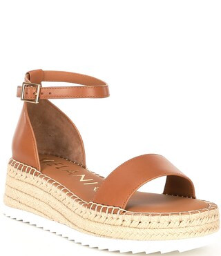 Antonio Melani Tanya Leather Espadrille Wedge Sandals | Dillard's | Dillard's