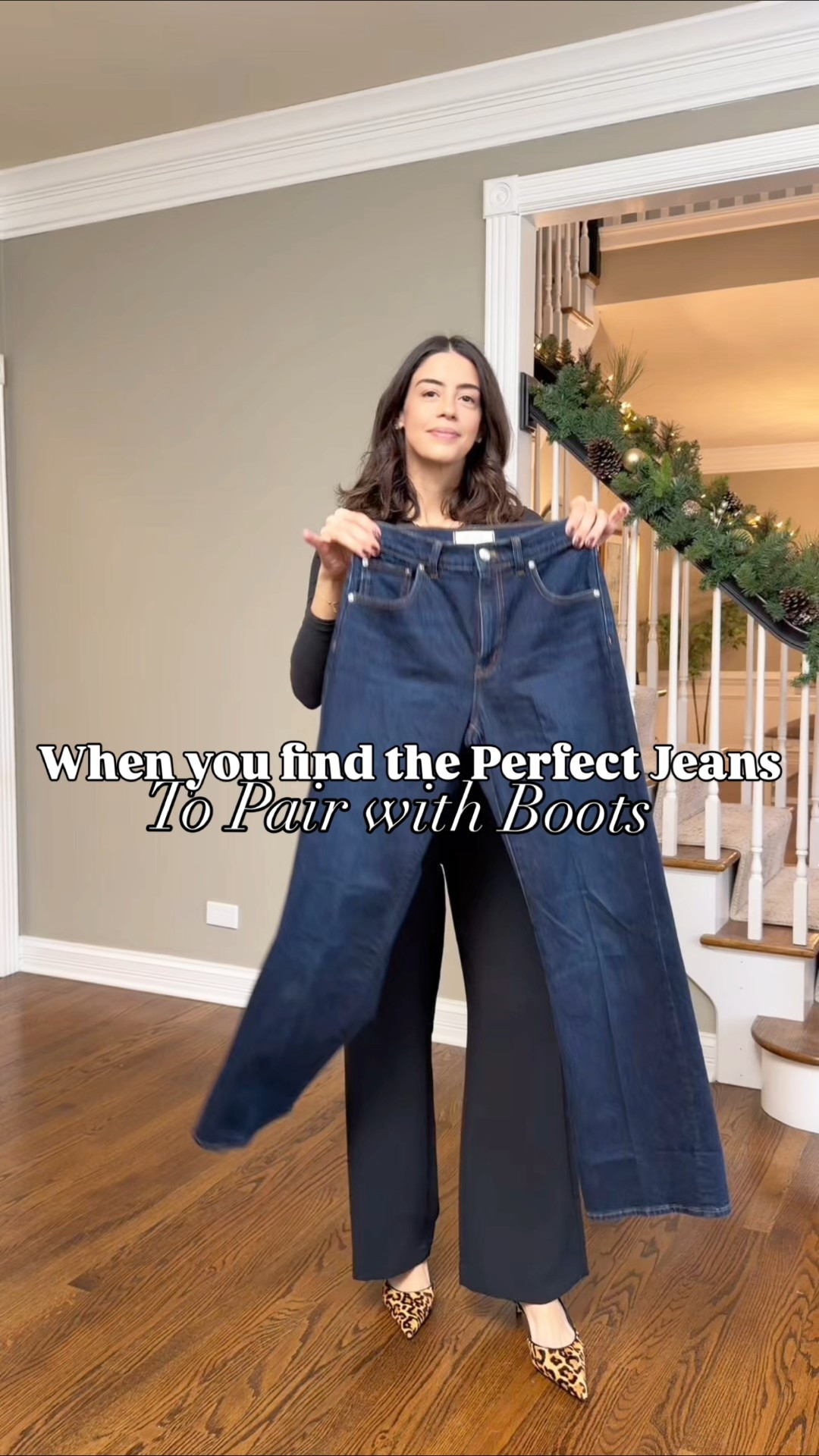 The perfect jeans to pair with boots and sneakers
Run TTS - I’m 5’6’’ wearing a size 27

#LTKFindsUnder50 #LTKSeasonal #LTKFindsUnder100