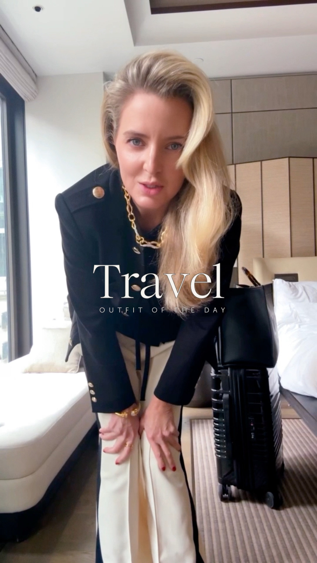 Who says you can’t look chic and polished after a long flight?? 

 Long travel days call for comfy outfits… but you CAN still look polished and put-together with these 3 simple style tips: 
#1 | Choose wrinkle-resistant materials - Nothing says "long flight" like wrinkled tops and pants from being scrunched up and seated for so long. 
#2 | Opt for neutral-colors - Neutral colors are not only sophisticated, they're also versatile so you can wear them more than once on your trip.
#3 | Add a tailored jacket - A tailored blazer can elevate even a matching loungewear set in seconds.

I just wrapped a short solo trip to NYC for a few appointments and business meetings. It was a really great trip, but I was also super excited to get home to see Chris and the kids.... AND to see all the beautiful golden aspen trees in Telluride! While I'm not quite ready to be done with summer, fall in Telluride is my favorite. All of the aspen trees turn the most vivid shade of yellow, and everything feels golden. Which season is your favorite?? 

~Erin xo 

#LTKSeasonal #LTKStyleTip #LTKTravel