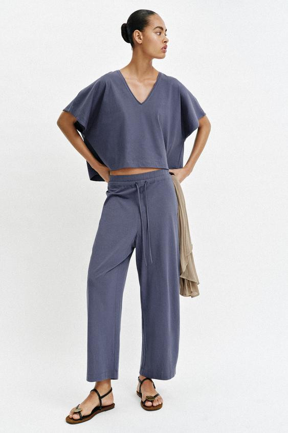 RUSTIC CAPE TOP | Zara UK