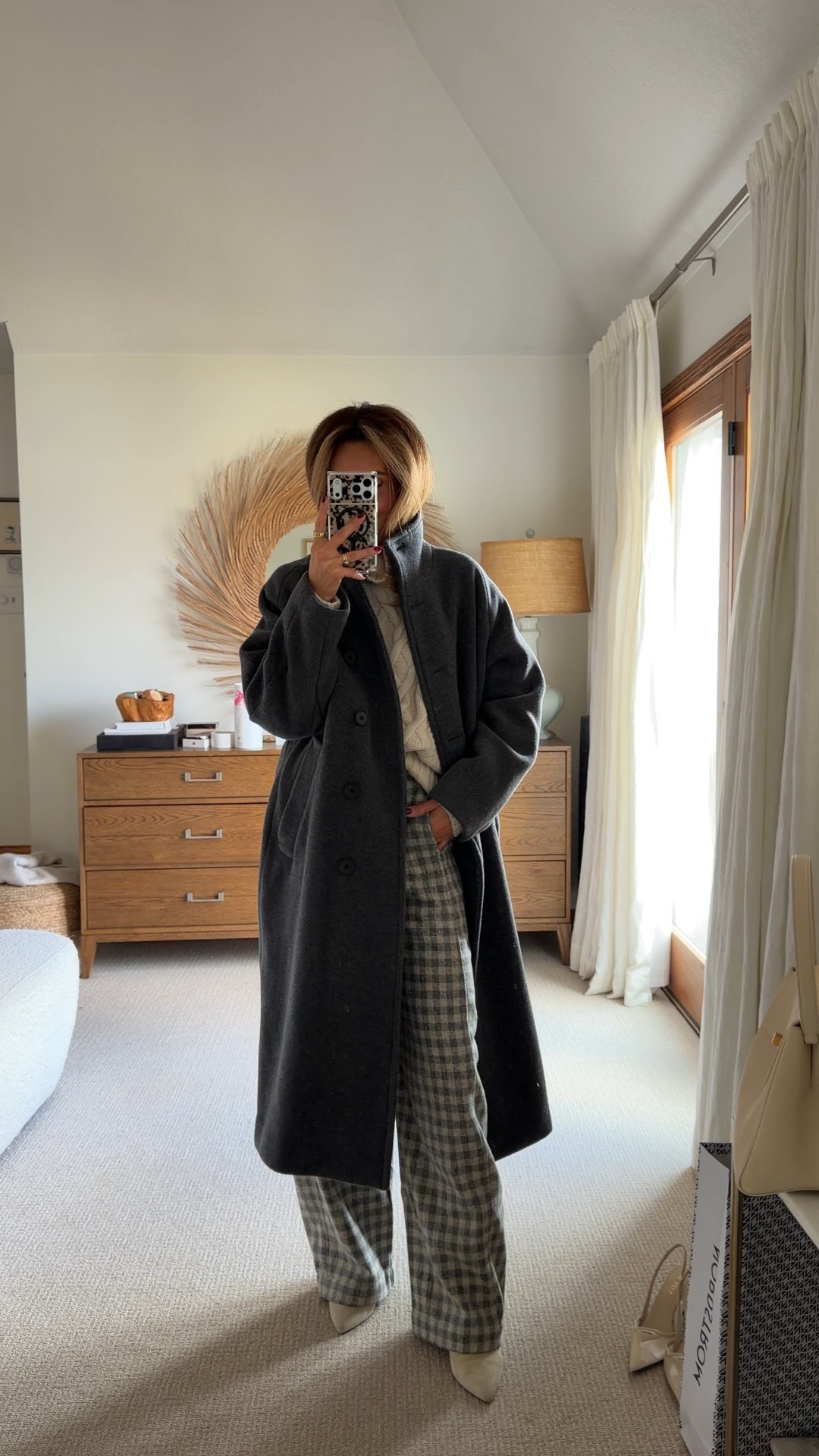 The high collar Italian wool coat I shared yesterday is included on the sale! Size xs relaxed fit! 

#LTKSaleAlert #LTKCyberWeek #LTKootd