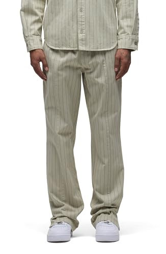 HUDSON Men's Drawstring Trouser Pant, Pinstripe | Amazon (US)