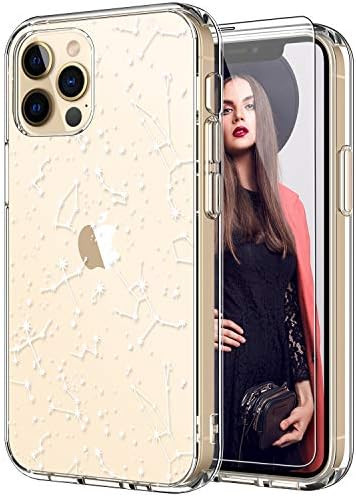 ICEDIO for iPhone 12 Pro Max Case with Screen Protector,Fashionable Multi-Colored Painting Patter... | Amazon (US)