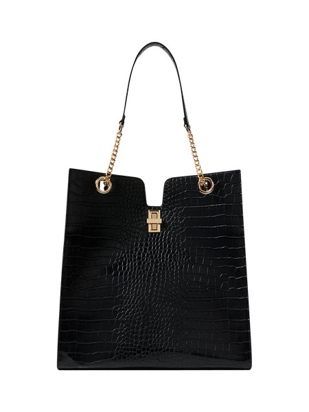 Croco Large Tote Bag | Ann Taylor