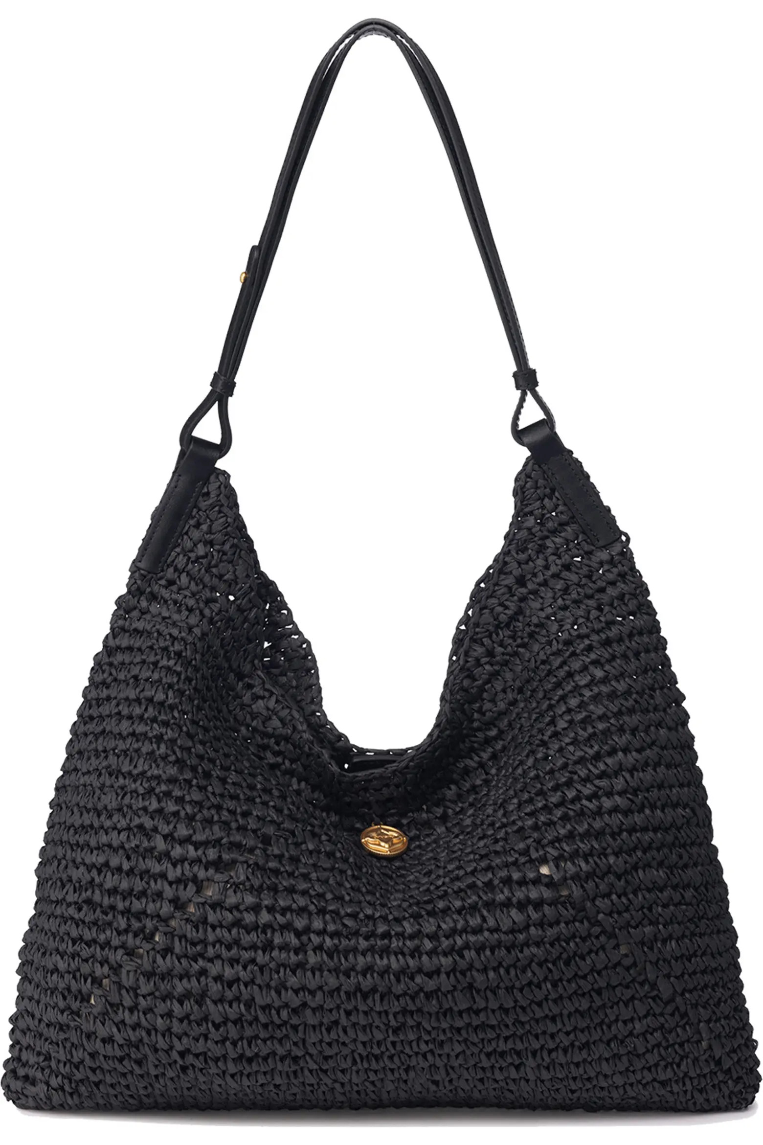 Raffia Triangle Shoulder Bag (Women) | Nordstrom | Nordstrom