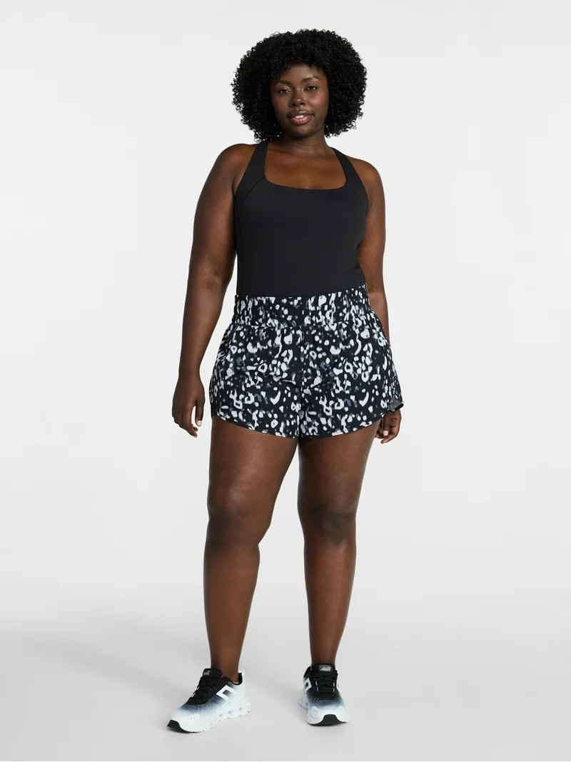 Avia Women's and Women's Plus Running Shorts with Bike Liner, Sizes XS-4X | Walmart (US)