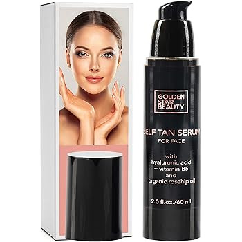 Self Tanner for Face – Anti Aging Face Tanner w/Hyaluronic Acid and Organic Oils, Self Tanners ... | Amazon (US)