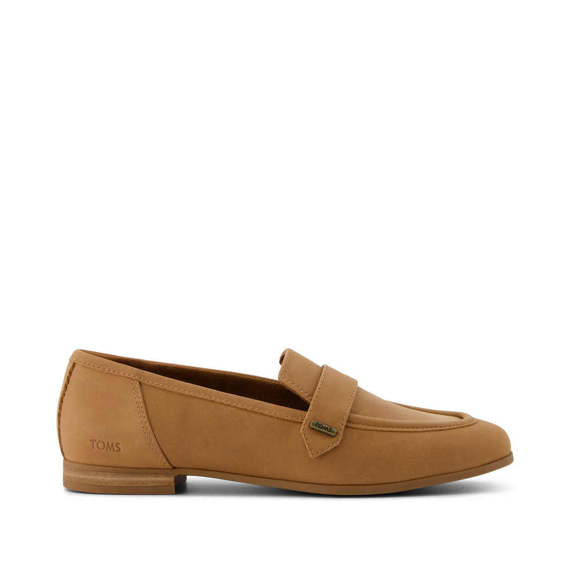 Lynette Brown Leather Loafer | Toms EMEA