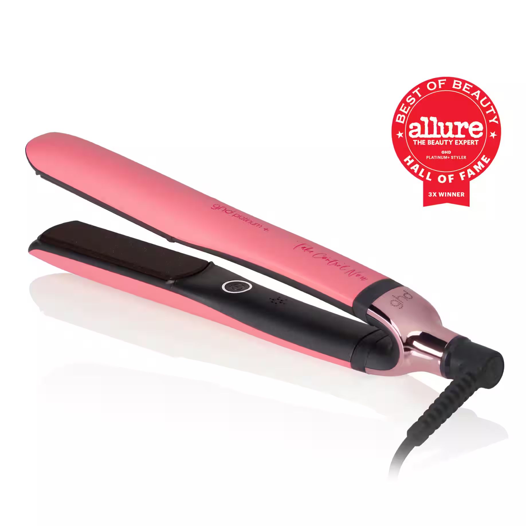 GHD PLATINUM+ STYLER - 1" FLAT IRON, PINK LIMITED EDITION | ghd (US)