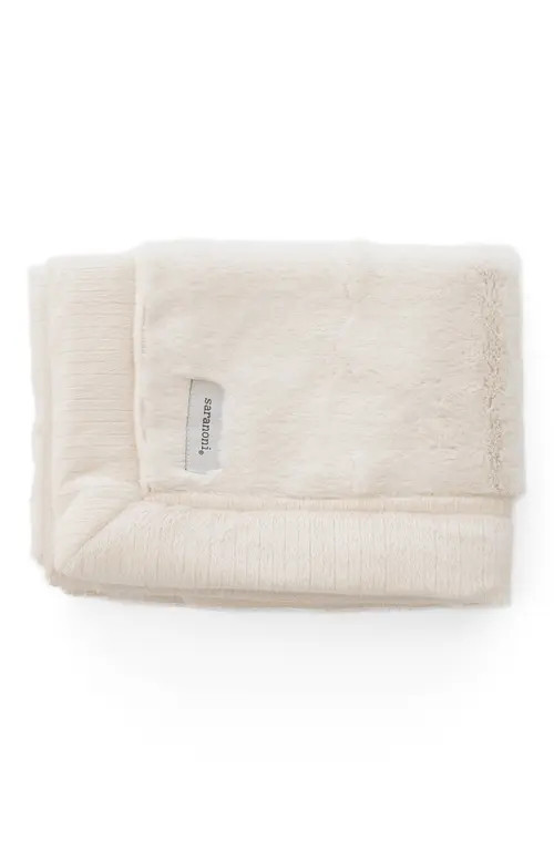 SARANONI Mini Blanket in Natural at Nordstrom | Nordstrom