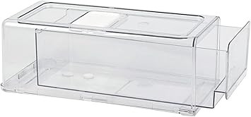 GREENTEC Refrigerator Organizer Drawer, Stackable Fridge Bins, Pull Out Food Storage Container fo... | Amazon (UK)