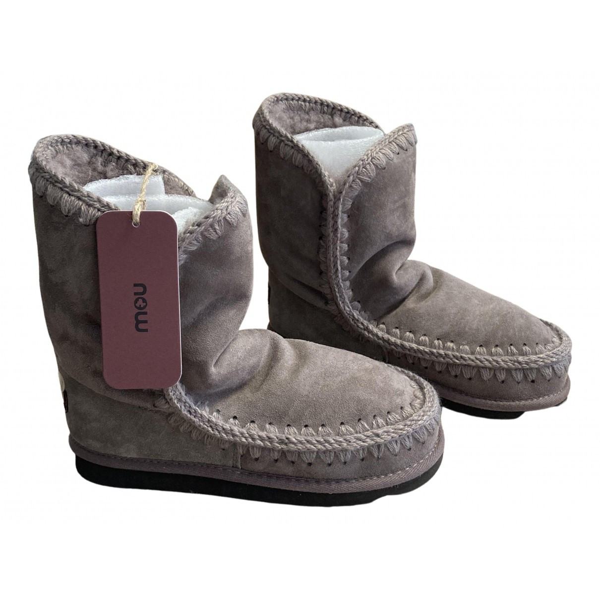 Mou Leather Boots for Women 40 EU | Vestiaire Collective (Global)
