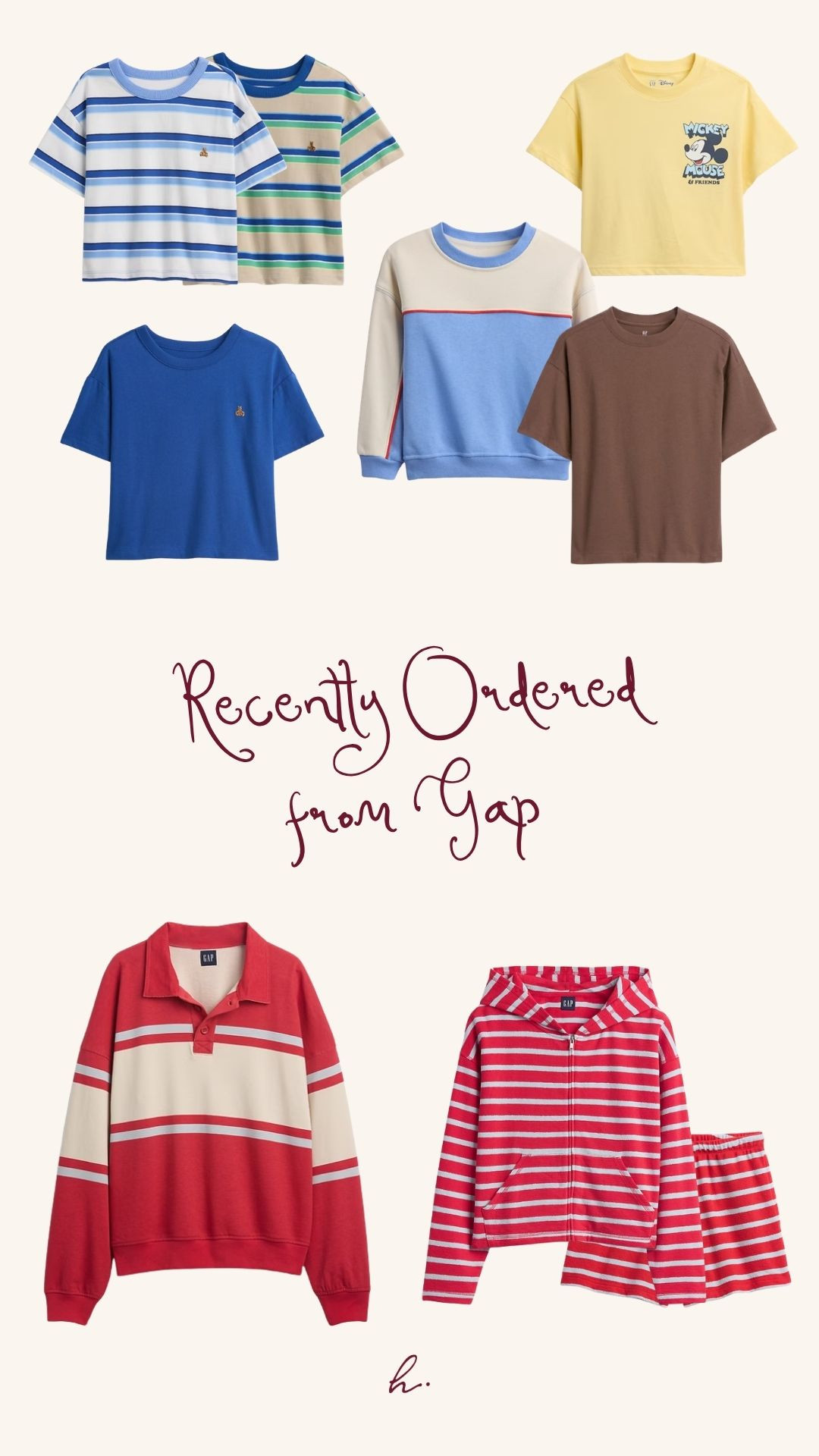 Everything I got from Gap today for me & the boys!  

 #LTKmomlife #LTKBaby #LTKKids