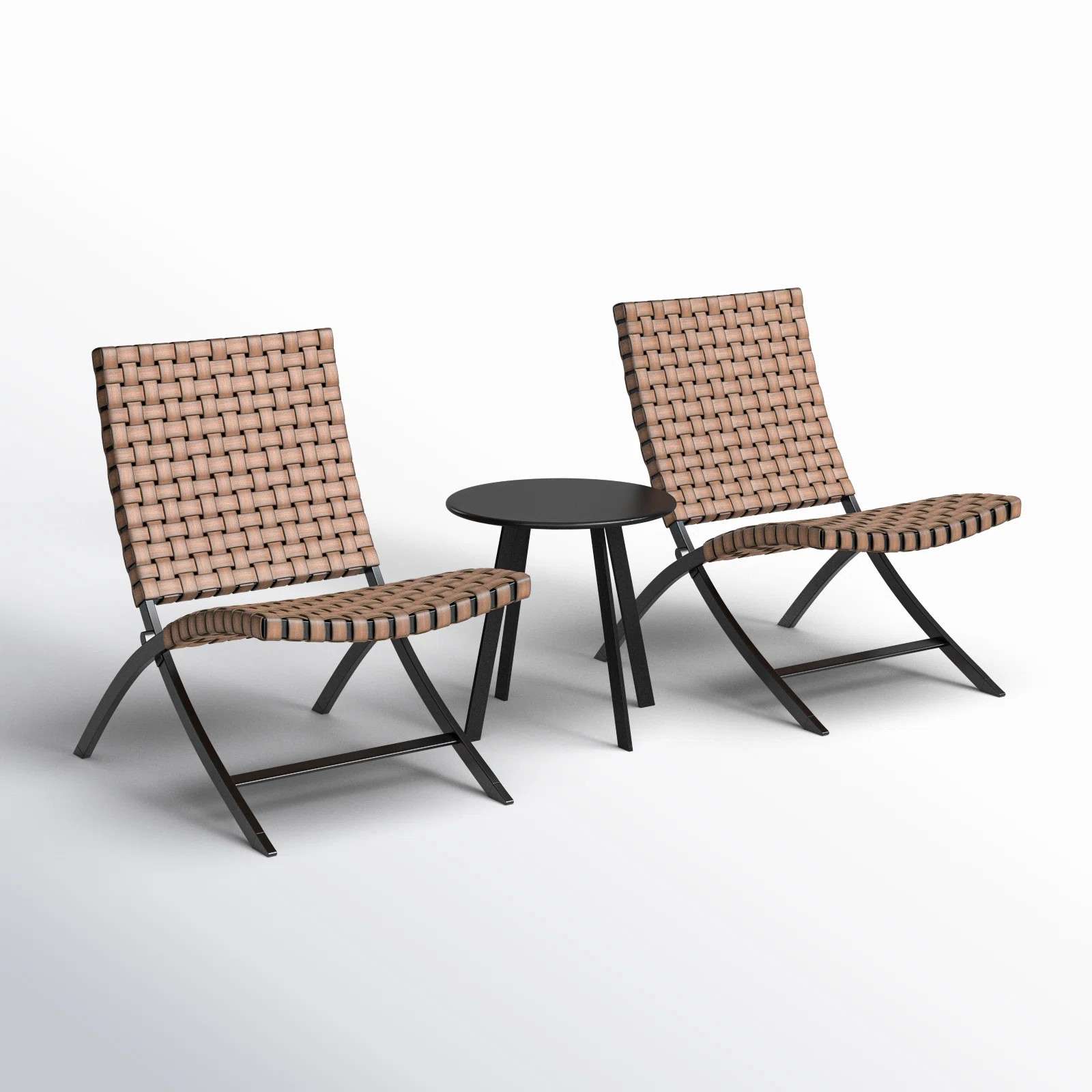 Bingham 3-Piece Wicker Outdoor Bistro Set | Wayfair North America