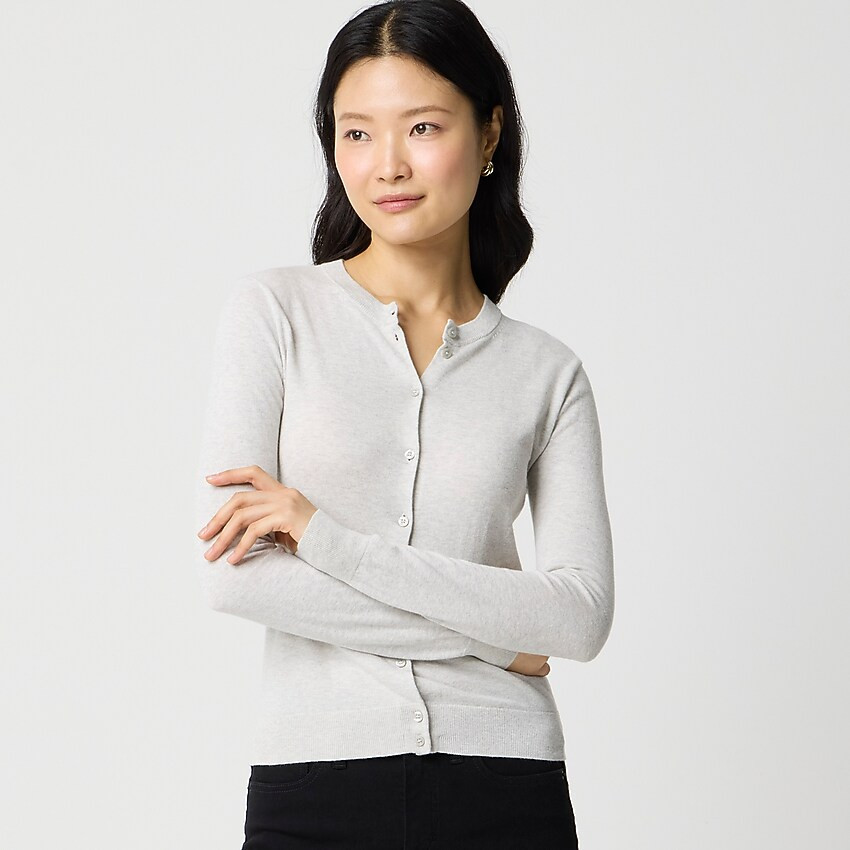 Classic cotton cardigan sweater | J.Crew Factory
