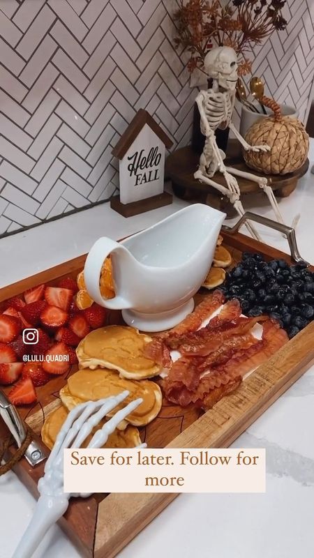 Halloween breakfast. Halloween breakfast board. Ghost waffle maker. Kitchen finds. Gifts for the host or hostess. Home decor. Home essentials  

#LTKSeasonal #LTKHalloween #LTKhome