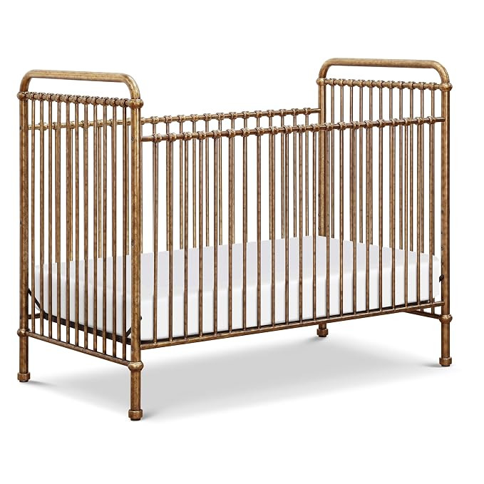 Namesake Abigail 3-in-1 Convertible Baby Crib Gold | GREENGUARD Gold Certified, Converts to Toddl... | Amazon (US)