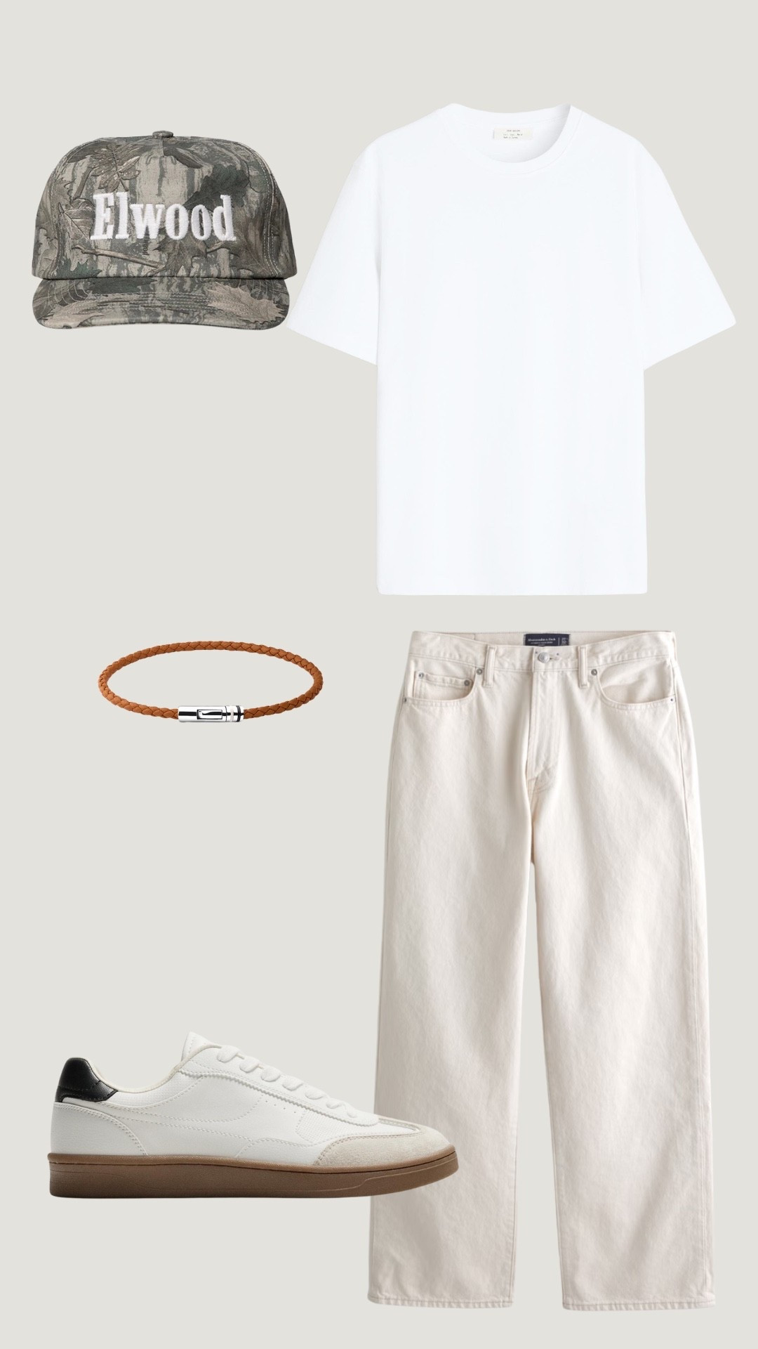 The easiest way to look put together this spring: keep it neutral and let one piece do the talking.
Cream denim + a clean white tee never misses — added the camo hat to break it up just enough 🤝
Everything here is versatile, minimal, and actually wearable daily.

Hashtags:
#menswear #mensfashion #springoutfits #neutralstyle #capsulewardrobe #mensoutfit #everydaystyle #minimalstyle #springstyle #affordablefashion #mensstyleguide #outfitinspo #cleanfit #ltkstyle #ltkmens

#LTKFestival #LTKMens #LTKMothersDay