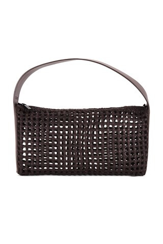 St. Agni Macrame Mesh Bag in Chocolate from Revolve.com | Revolve Clothing (Global)