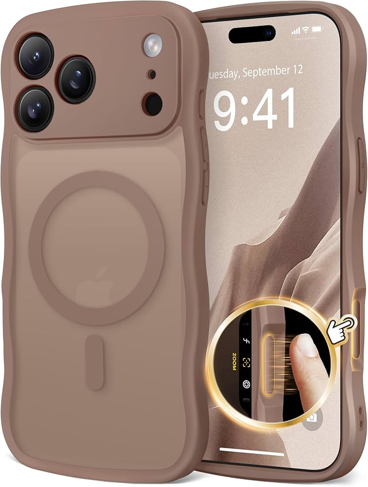 CAPRARO Magnetische für iPhone 17 Pro Max Hülle, [Vollständiger Schutz der Kamera] [Kompatibel... | Amazon (DE)