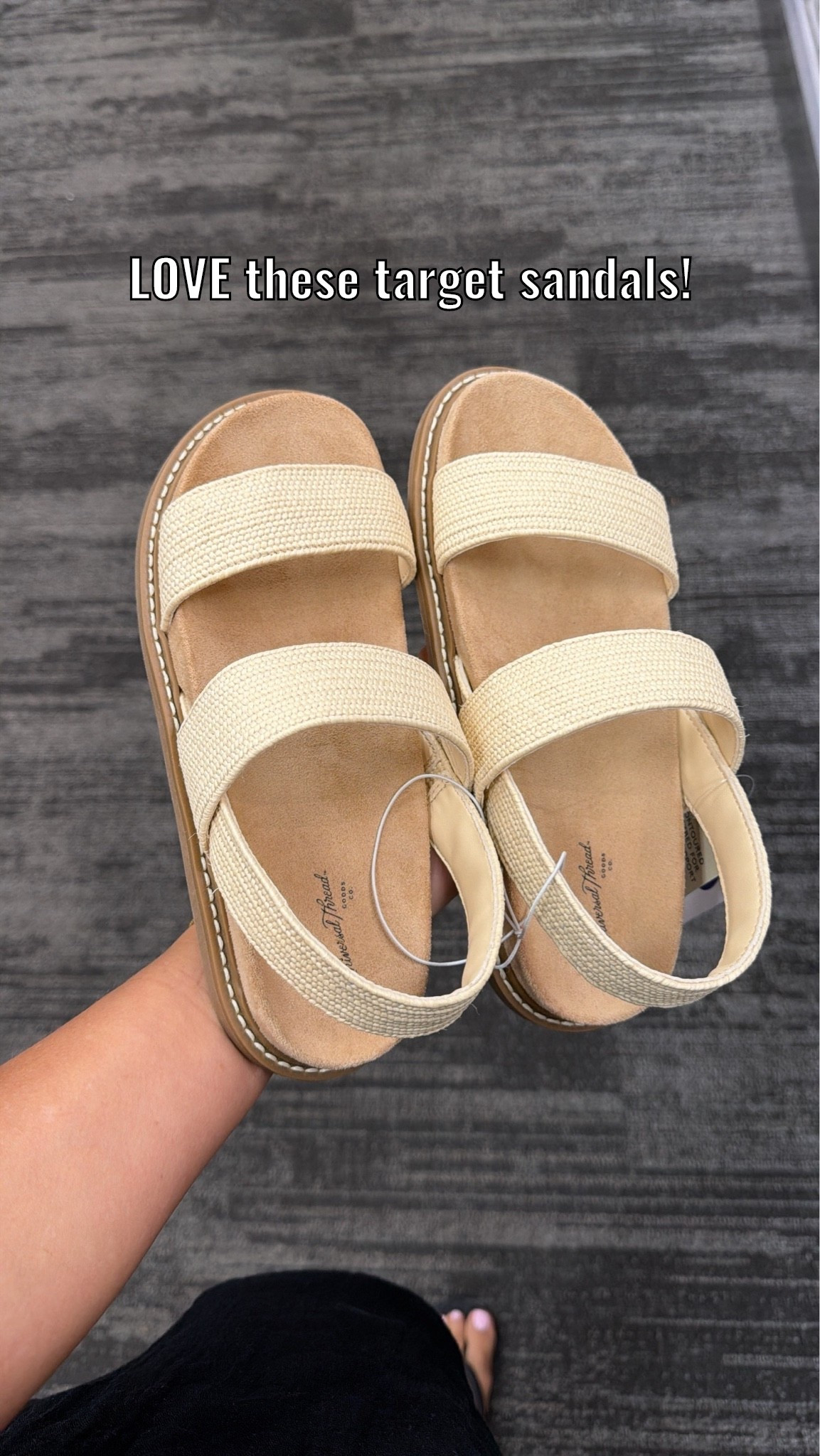 the sandals you’ll wear with everything 🤍
target sandals, neutral sandals, comfy everyday sandals, summer sandals outfit, casual slip on sandals, double strap sandals, affordable sandals, beach to everyday shoes
#targetsandals #summerstyle #casualoutfit #ltkstyle #everydaywear #affordablefashion #shoefinds #neutralstyle #summeroutfits