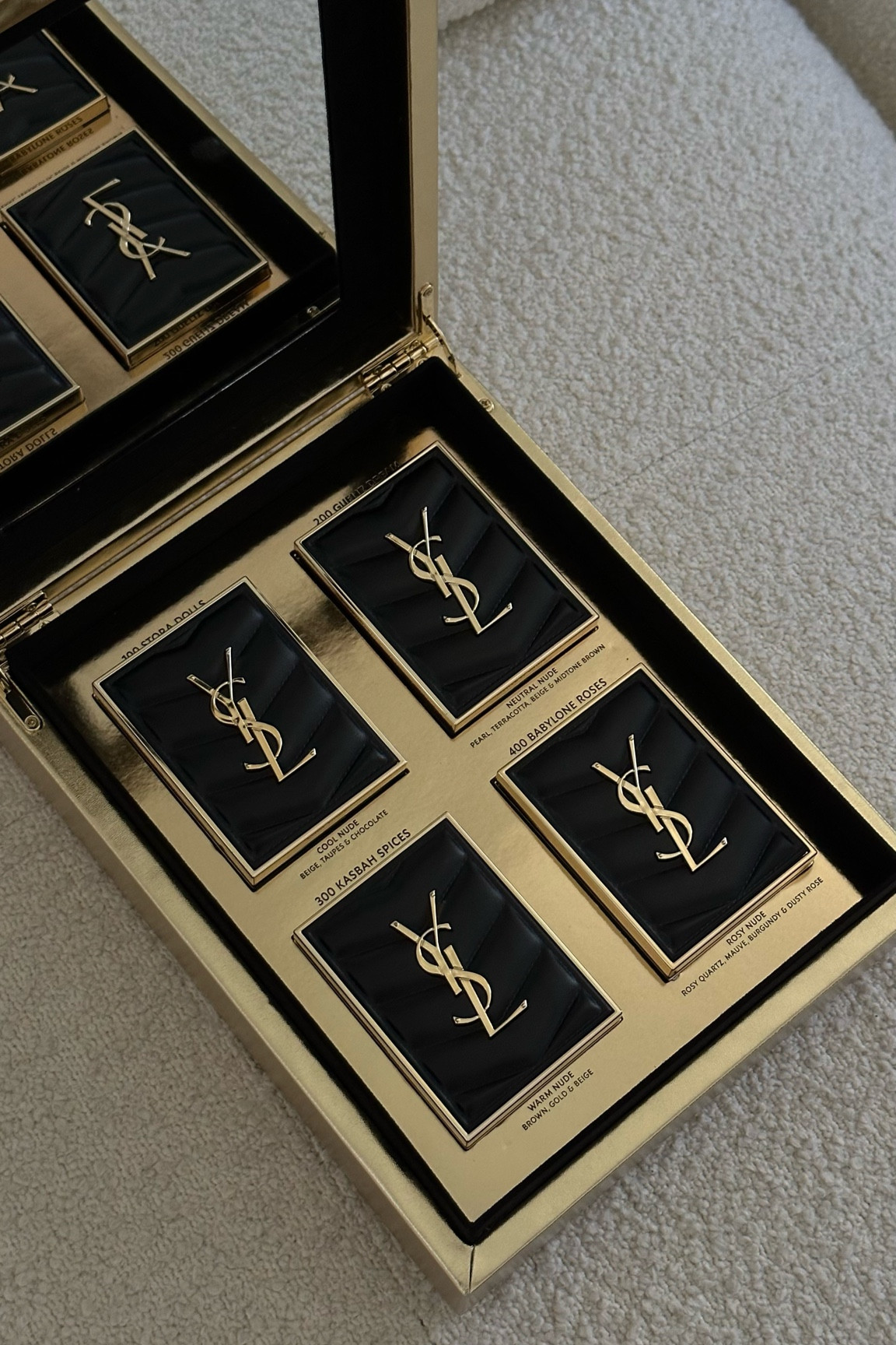YSL eyeshadows 🖤