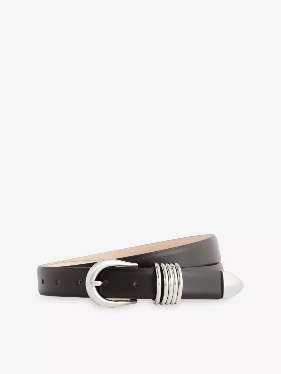 Hollyhock Leather Belt | Selfridges
