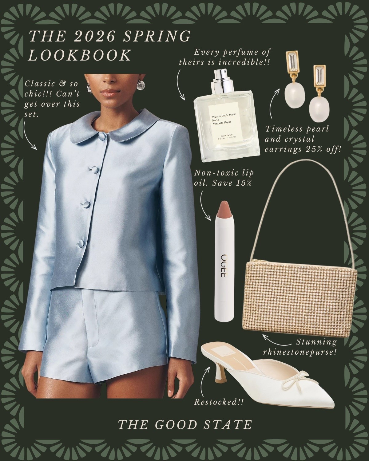 This collection is for the Spring girlies. The ones longing for the warmth of sunshine on their skin and a cool breeze blowing through their hair. Shorts and a sweatshirt weather. A flowy dress and a light cardigan. This is for the ladies counting down the days until the farmers market opens back up. The ones who love early mornings at the market—flaky croissant in one hand and a rosemary latte in the other. This is for the ones who can’t resist a bouquet of fresh flowers and are trying to figure out how to grow their own cut flower garden at home. For the ones who spend the golden evenings having a picnic with friends. For the people (like me) who always have a picnic blanket in their car. This is for the girlies love allllll things gingham, their trusty ball cap, pops of color  and who firmly believe you can’t have too many neck scarves or bandanas. For the ones who love feminine details like lace trim, dainty florals and ruffles. This Spring may we slow down, breathe deep, embrace the life all around and romanticize the seemingly ordinary moments🌼

#LTKSaleAlert #LTKActive #LTKootd