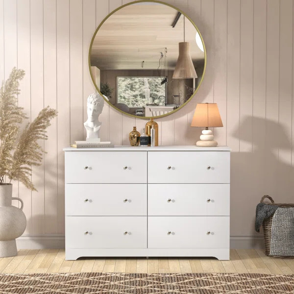 Blaklee 6 Drawer Dresser 47.24'' W | Wayfair North America