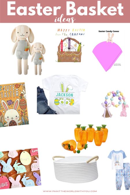 Easter Basket Ideas | Easter | Easter Basket | Etsy | Amazon Finds

#LTKfamily #LTKkids #LTKbaby