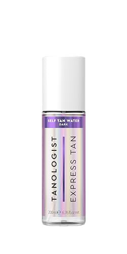 Tanologist Dark Self Tan Water, Clear Self Tanning Water, Streak-Free Tanning Mist, Natural Bronze, No Fake Tan Smell, Long Lasting, Clean Ingredients, 6.76 fl. oz/200 ml Bottle | Amazon (US)