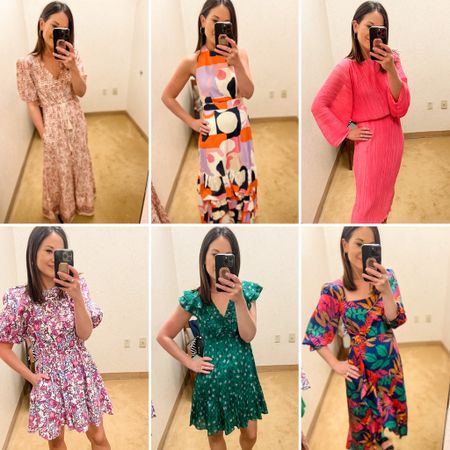 Our top Spring dresses from Dillards - pink is a two piece set! Wearing xs/ 2 in all - Easter dresses / summer dresses / beach outfits 

#LTKSeasonal #LTKstyletip #LTKFind