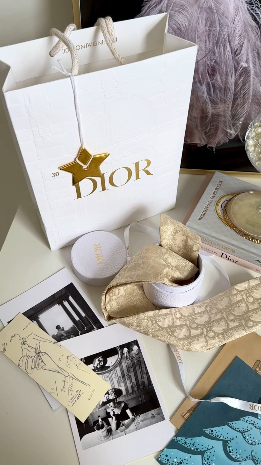 Dior paradise 😍 My birthday gift this year was a trip to Paris and a Dior twilly ☺️ I got me some postcards from the Galerie Dior as well 😍

#LTKgiftguide #LTKeurope