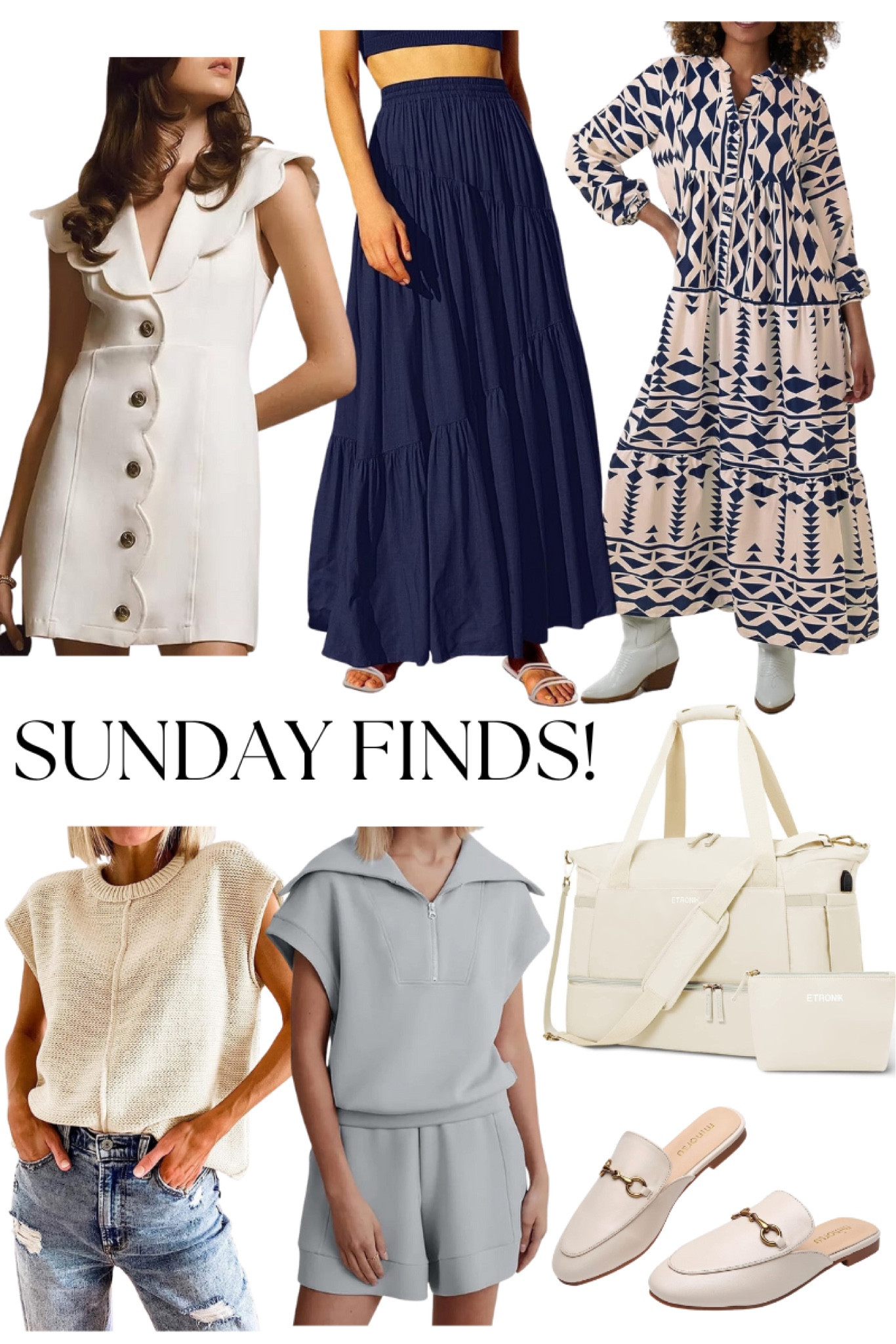SUNDAY FINDS! All new Amazon pieces - what I’ve ordered and what’s in my cart! Also the cutest mules I wear in the fall! 

#LTKitbag #LTKshoecrush #LTKtravel