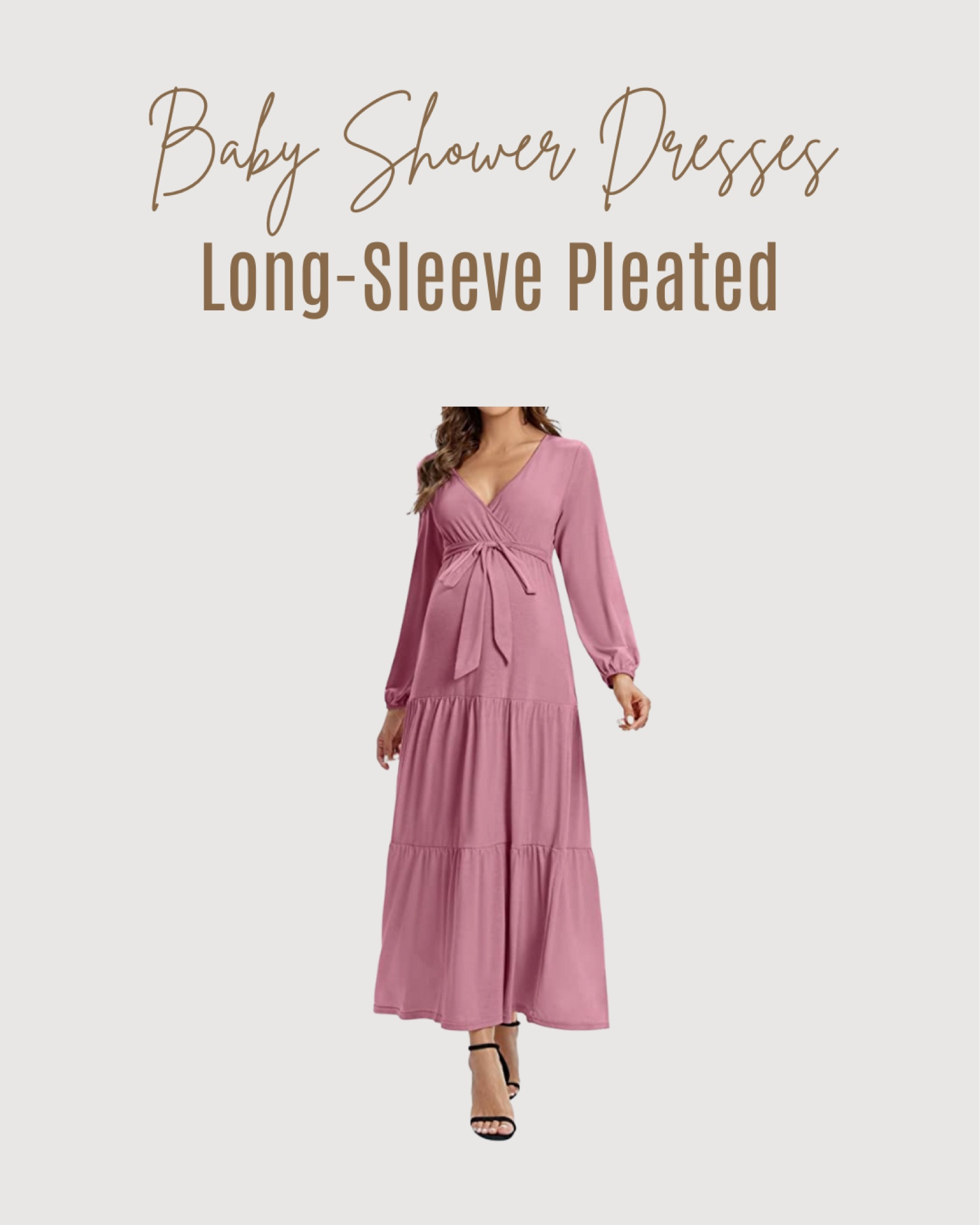 Fall baby shower dresses | maternity dress | baby girl shower dress | long sleeve dress | pleated dress | Amazon maternity finds

#LTKbump #LTKSeasonal #LTKfamily