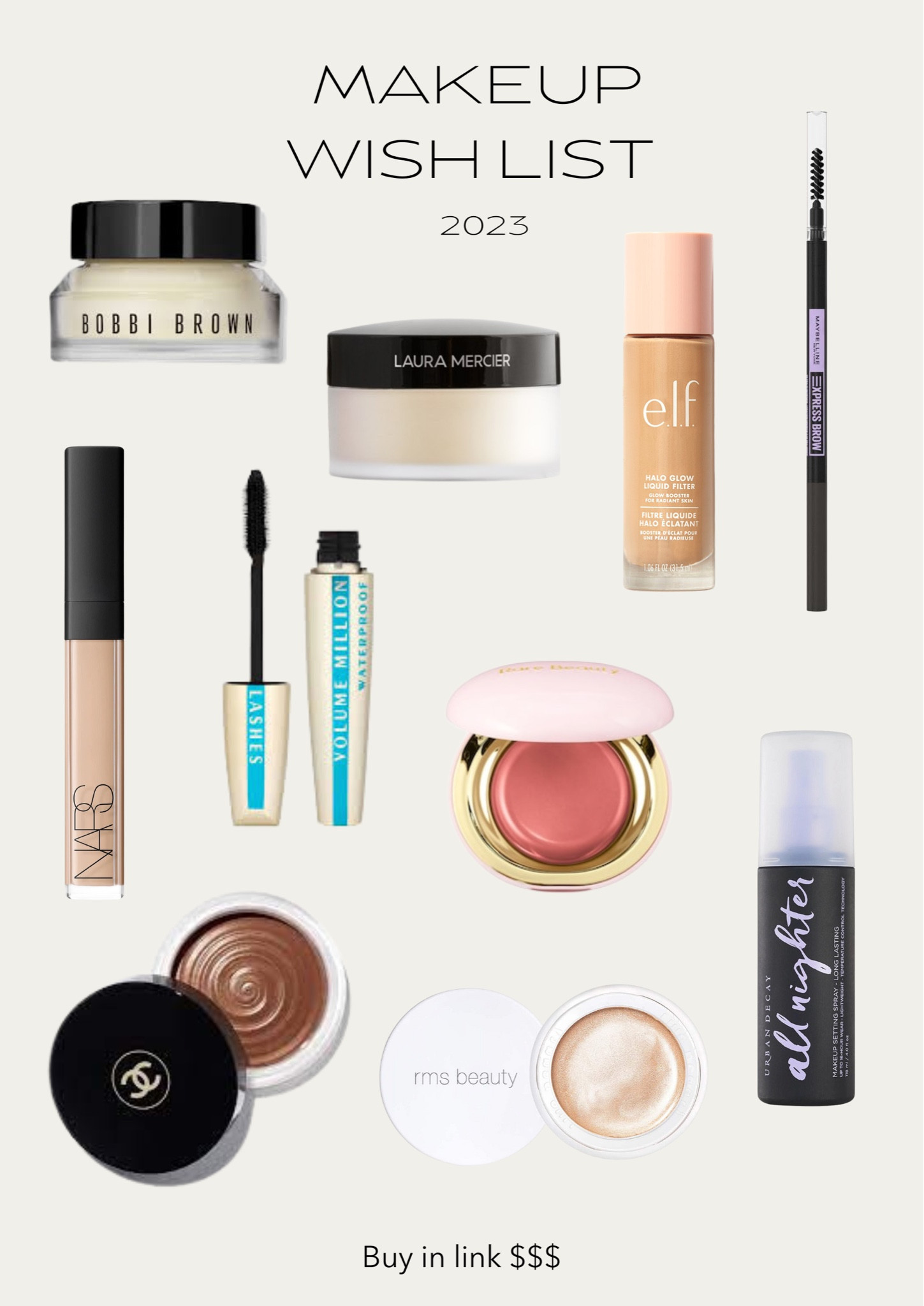 Wishlist the best makeup 2023

#LTKbeauty #LTKGiftGuide #LTKfindsunder100