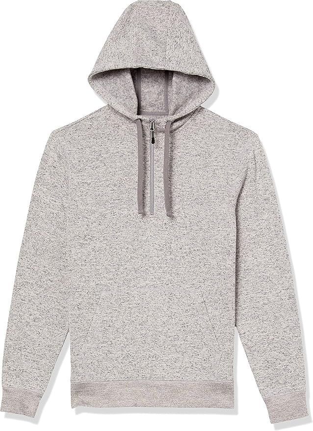 Goodthreads Men's Sweater-Knit Fleece Long-Sleeve Half-Zip Hoodie | Amazon (US)