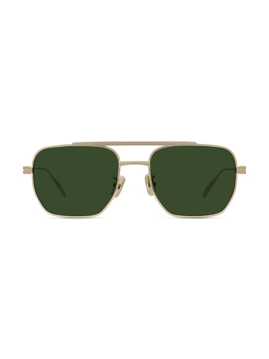 54MM GV Speed Aviator Sunglasses | Saks Fifth Avenue