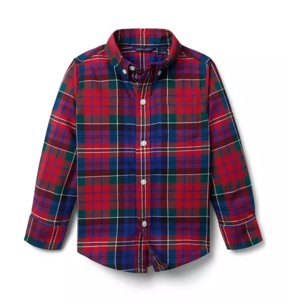 Tartan Flannel Shirt | Janie and Jack