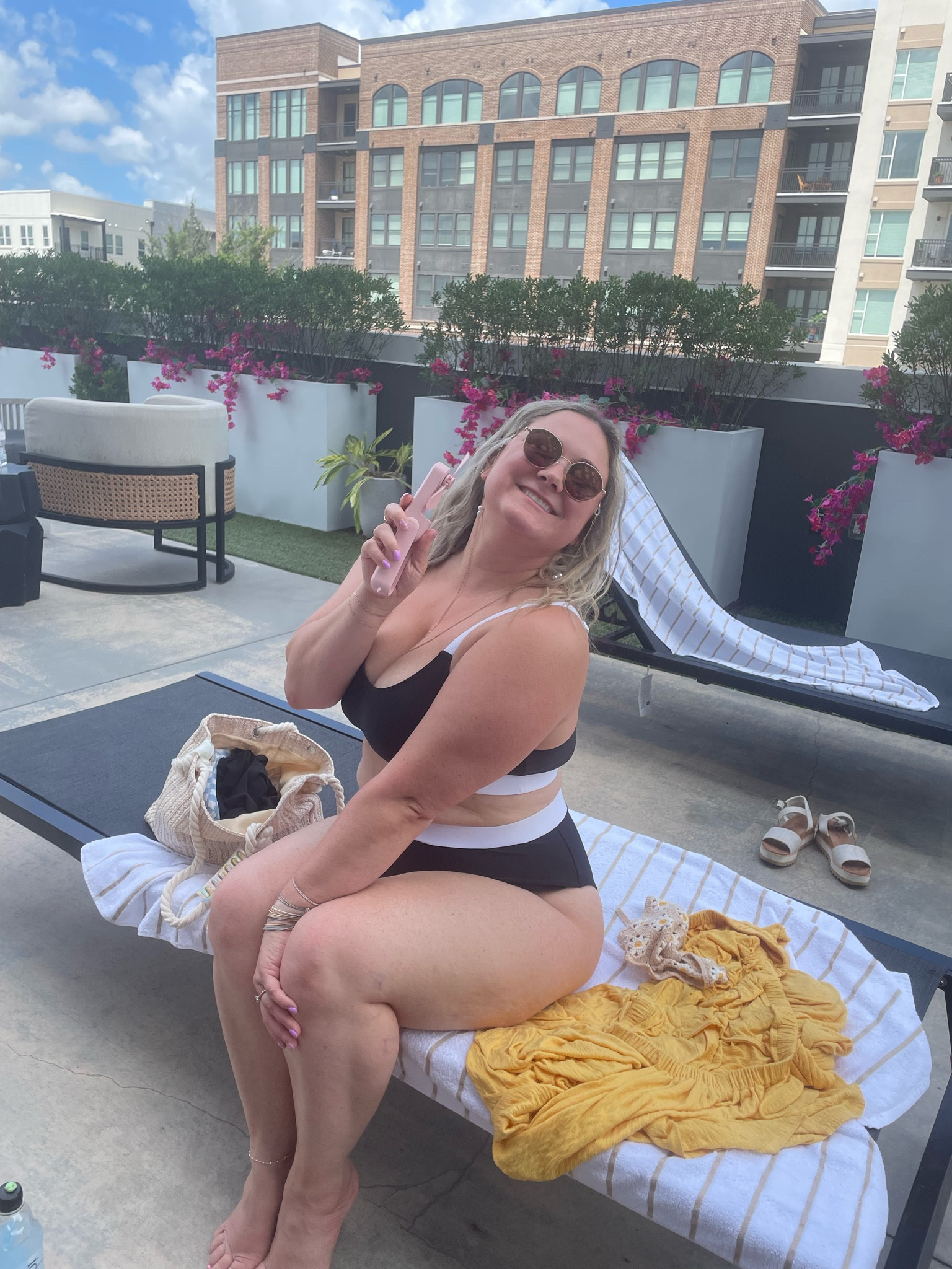 Mid size swimsuit perfect for postpartum body 

#LTKPlusSize #LTKMidsize #LTKFamily