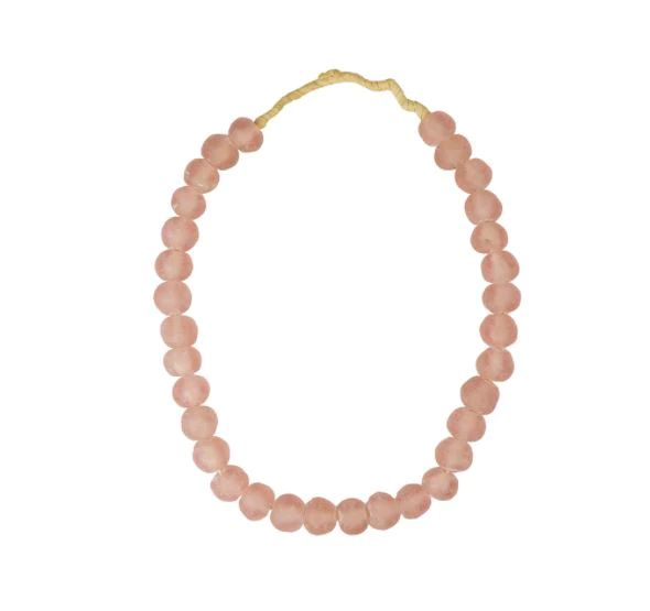 Recycled Blush Glass Beads | Megan Molten