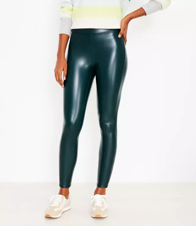 Faux Leather Leggings | LOFT