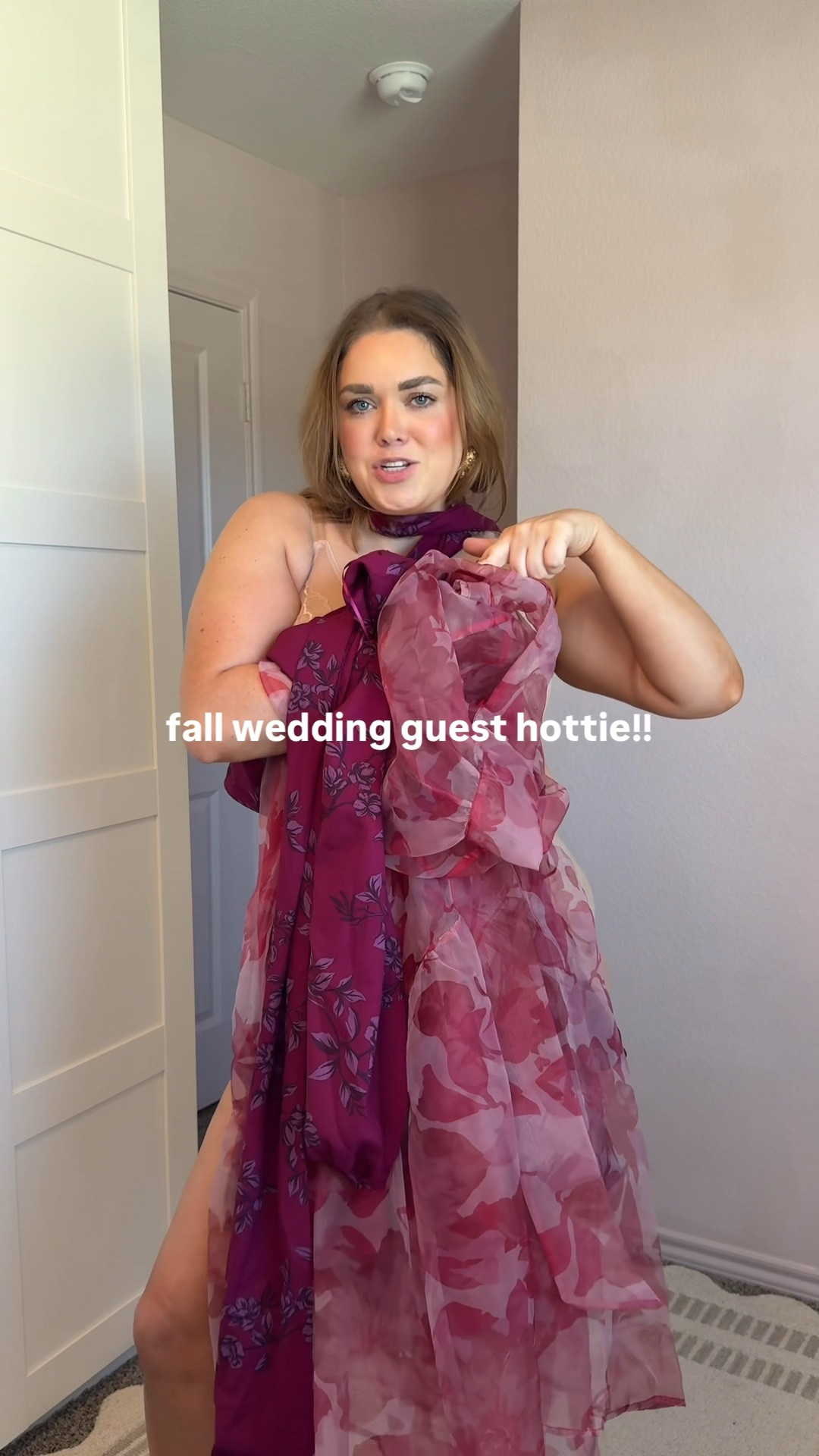 Fall wedding guest dresses wearing xl in both
