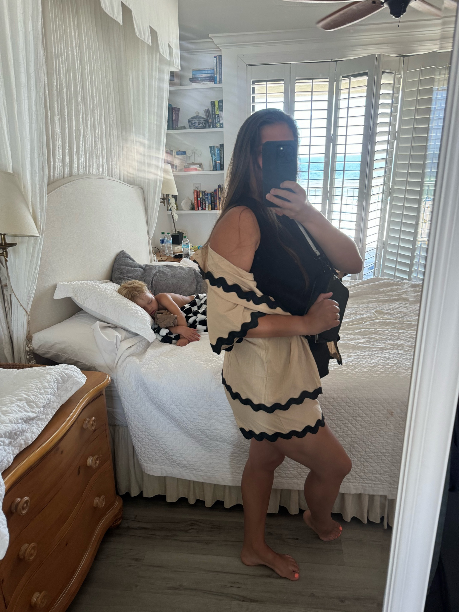 Beachy shorts set