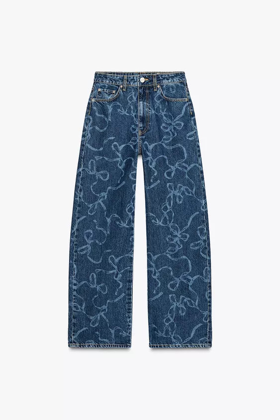 TRF MID-RISE BAGGY JEANS | Zara US